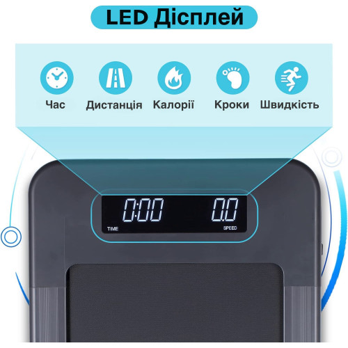 Беговая дорожка  OMA Fitness 1010EB Ultra Slim - фото №7
